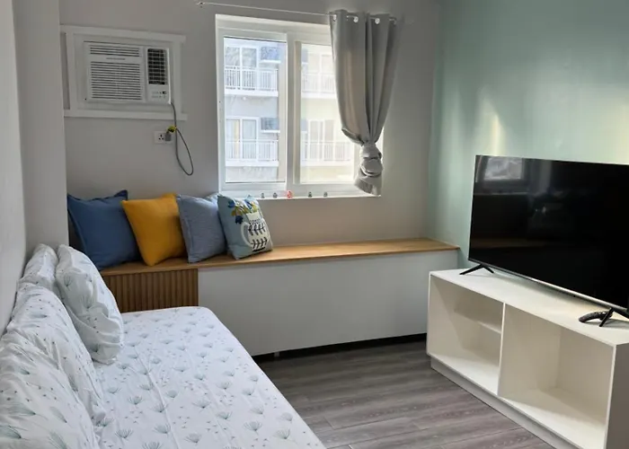 Mira's Unit In Amani Grand Residences Near Mactan Int'l Airport Aparthotel